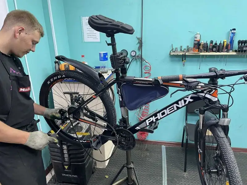 Фото нашего велосервиса