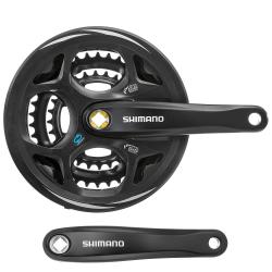 Система Shimano Altus M311 175 мм 48/38/28T - фото