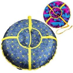 Тюбинг 105см Ватрушка ткань с рисунком 15-107Р - фото