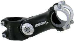 Вынос велосипедный Zoom, внешний, регулируемый, (0-60 град.), 1-1 1/8", 125/90 мм, руль 31.8 мм, 5-404162 - фото