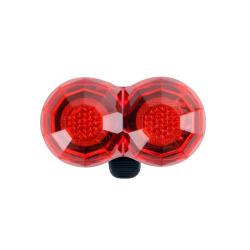 Фонарь задний ХC-607T, 3 функции, с батарейками, инд. Уп. - фото