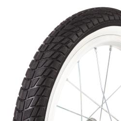 Покрышка PONELY P704 20”*2.125 с белой лентой - фото