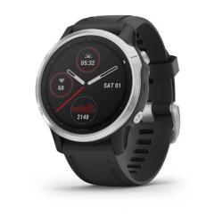 Часы GARMIN Fenix 6S (Silver/Black Band) - фото