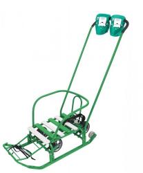 Санки детские НИКА Тимка 3К универсал с рукавичками - фото