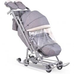 Коляска комбинированная Ника Детям 7-8К, дымчатый, НД7-8К/9 - фото