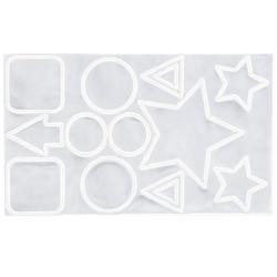 Светоотражатель  комлект наклеек "Фигуры". - фото