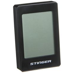 Велокомпьютер STG, 22 функций, проводной, подсветка, черный. - фото