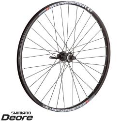 Колесо 26" переднее двойной обод 32 спицы (пист.) - фото