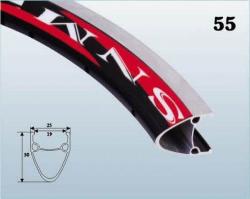 Обод двойной 26x1.75-1.95, черный, 36H - фото