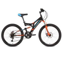 Велосипед Stinger Highlander D 24" (2018) - фото