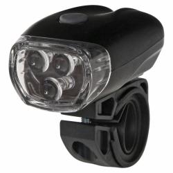 Фонарь велосипедный STG, передний 3 светодиода, 3 функции - фото