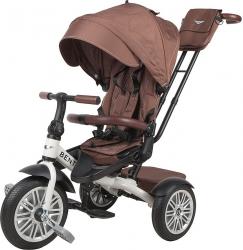 Велосипед трехколесный Bentley с ручкой управления - фото