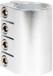 Зажим STG Х105161, 31.8мм для рулей самокатов диаметром 28,6-31,8 мм, с болтами и проставкой - фото