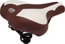 Седло Monte Grappa Kosmos TM2008/V 250х190 с пружинами с замком, тёмно-кор. - фото