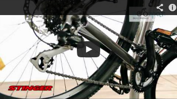 Видеообзор горного велосипеда Stinger Zeta