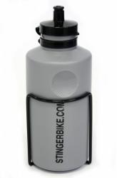 Фляга 500 мл цветная с логотипом - фото