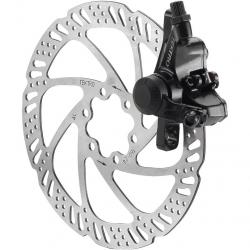 Комплект тормозов Tektro MD-M280, механические дисковые задние (ротор 160мм + суппорт + колодки), 6-190281 - фото