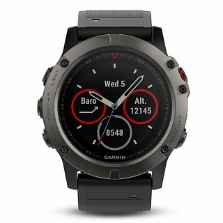 Часы GARMIN Fenix 5x Sapphire (Slate Gray) - фото