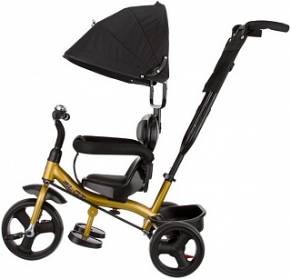 Велосипед трехколесный Pilot PT1, с ручкой управления - фото