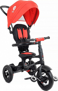 Велосипед трехколесный QPlay Rito, складной, с ручкой управления - фото