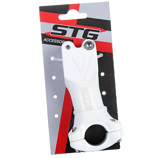 Вынос STG HS-078 80 мм, под руль 25,4 мм, белый - фото