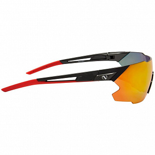 Мультиспортивные очки NORTHUG SILVER PERFORMANCE BLACK/RED Standard - фото