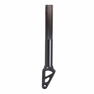 Вилка для трюкового самоката 110 мм, шток 1 1/8" х 215 мм, сталь, черный - фото