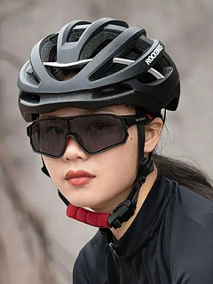 Очки велосипедные Rockbros, оправа черная, линзы с поляризацией фотохромные, RB_10139 - фото