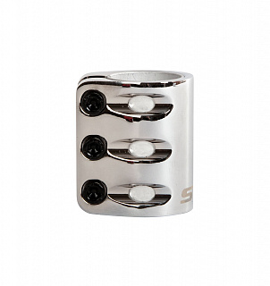 Зажим с проставкой для трюкового самоката на 3 болта для компрессии HIC - фото