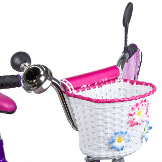 Велосипед Novatrack Little Girlzz 20" (2023) - фото