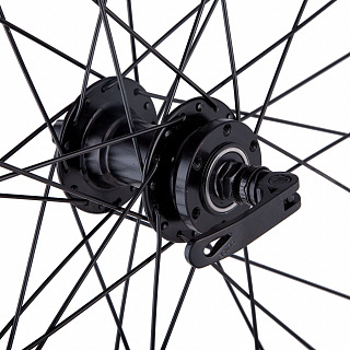 Колесо 26" переднее двойной обод 32 спицы (пист.) - фото