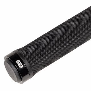 Грипсы STG,  130 мм, черный - фото
