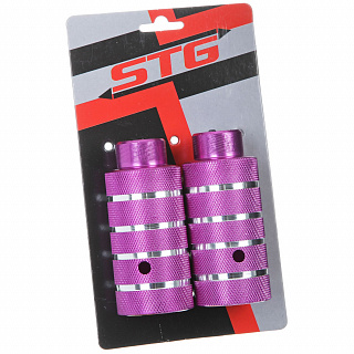 Пегги STG, алюм., 50×110 3/8×26T,черные - фото