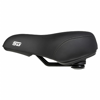 Седло STG 7200, 259x199 мм, черный - фото