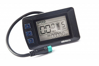 Комплект Eltreco 48V 500W LCD 20" + АКБ 48V 10А/ч (FROG) - фото