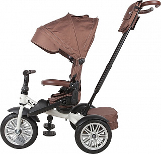 Велосипед трехколесный Bentley с ручкой управления - фото