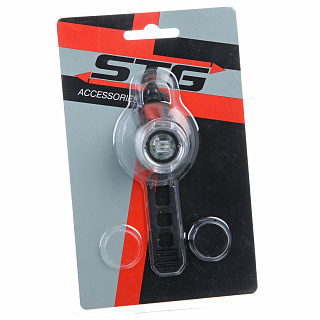 Фонарь велосипедный STG, передний - фото