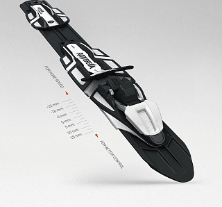 Лыжные крепления Rottefella Bindings Xcelerator Pro Skate Singlepack - фото